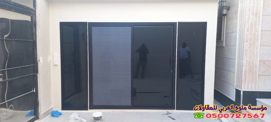 ملاحق خارجية أسمنت بورد وزجاجيه بجدة 